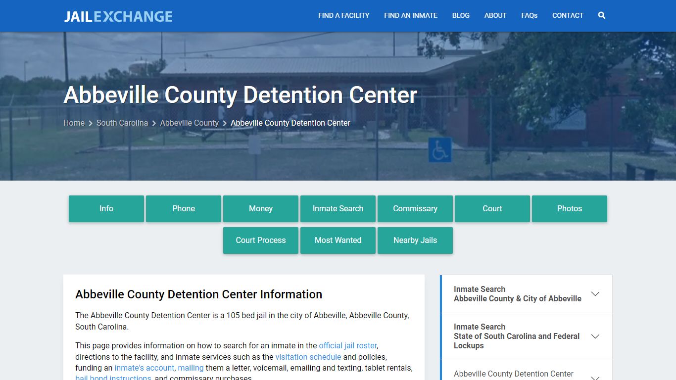 Abbeville County Detention Center - Jail Exchange